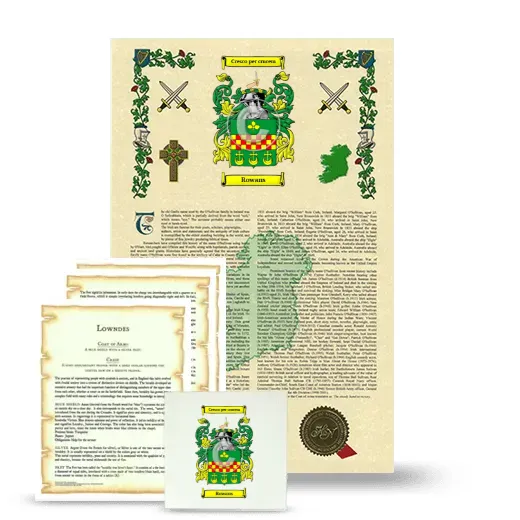 Rowans Armorial, Symbolism and Large Ceramic Tile