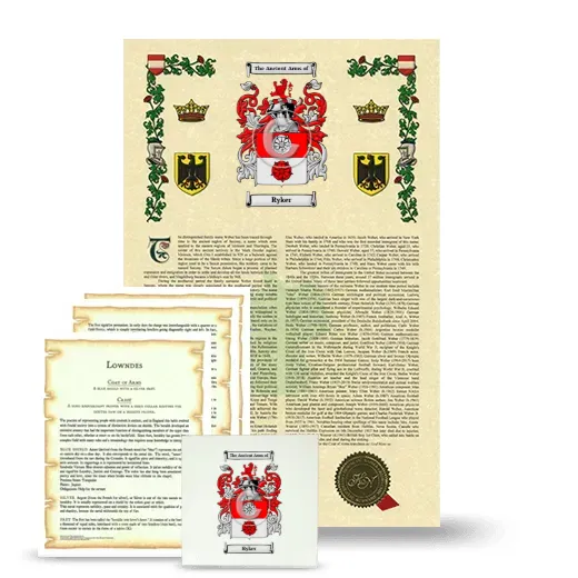 Ryker Armorial, Symbolism and Large Ceramic Tile