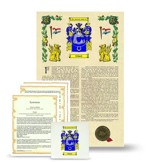 Schmit Armorial, Symbolism and Large Ceramic Tile