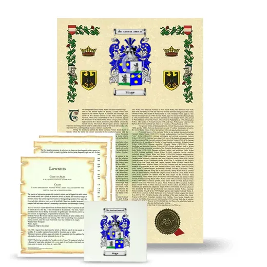 Singe Armorial, Symbolism and Large Ceramic Tile