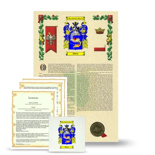 Slover Armorial, Symbolism and Large Ceramic Tile