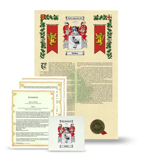 Stokey Armorial, Symbolism and Large Ceramic Tile