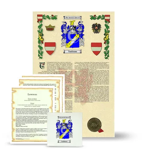 Taubman Armorial, Symbolism and Large Ceramic Tile