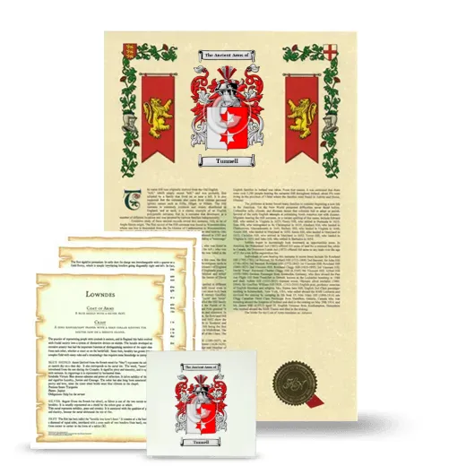 Tunnell Armorial, Symbolism and Large Ceramic Tile