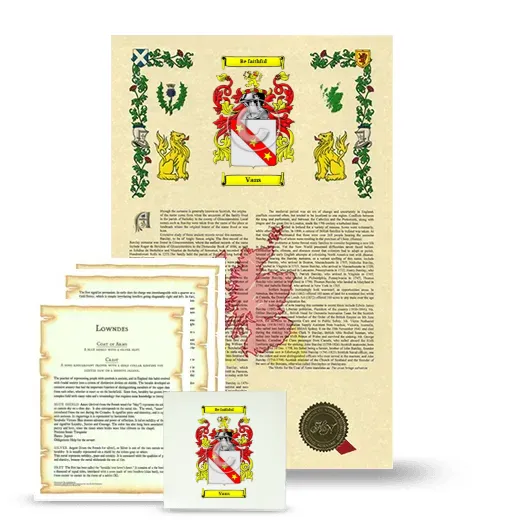 Vans Armorial, Symbolism and Large Ceramic Tile