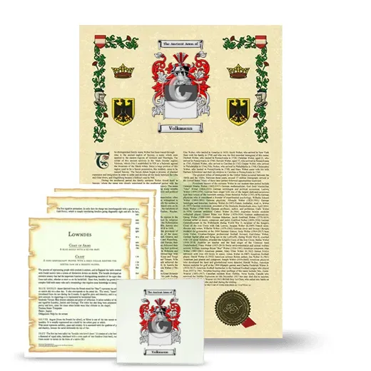 Volkmann Armorial, Symbolism and Large Ceramic Tile