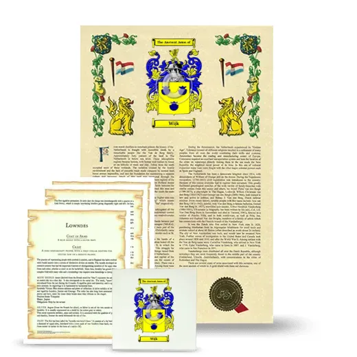 Wijk Armorial, Symbolism and Large Ceramic Tile