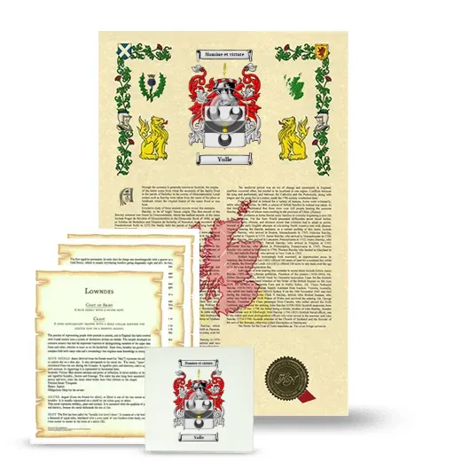 Yulle Armorial, Symbolism and Large Ceramic Tile