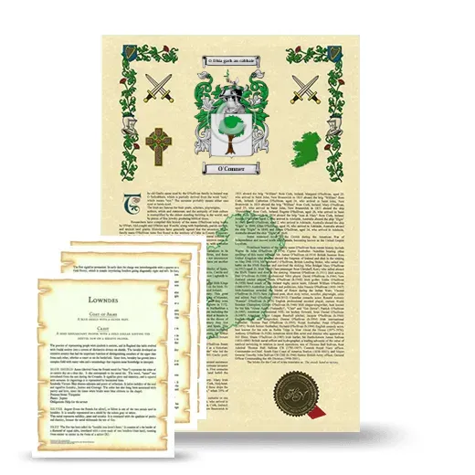 O'Conner Armorial History and Symbolism package