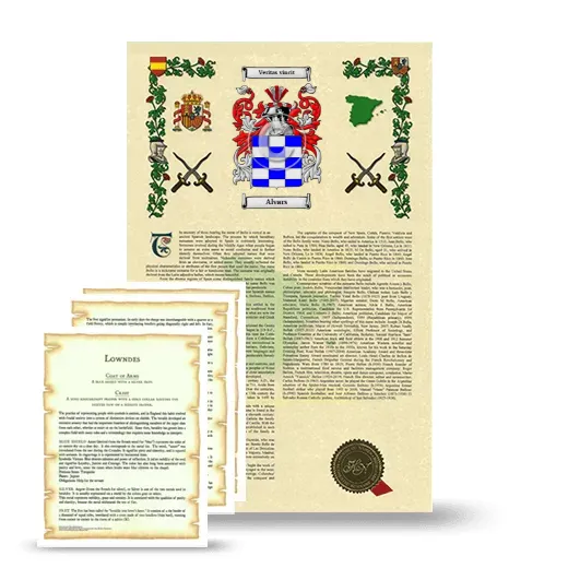Alvars Armorial History and Symbolism package