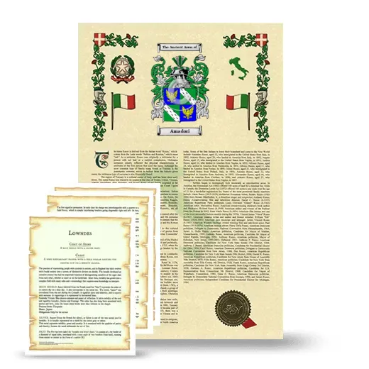 Amadori Armorial History and Symbolism package