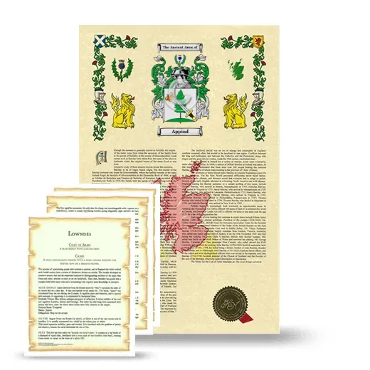 Appind Armorial History and Symbolism package