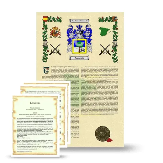 Arguenta Armorial History and Symbolism package