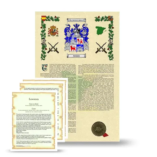 Arman Armorial History and Symbolism package