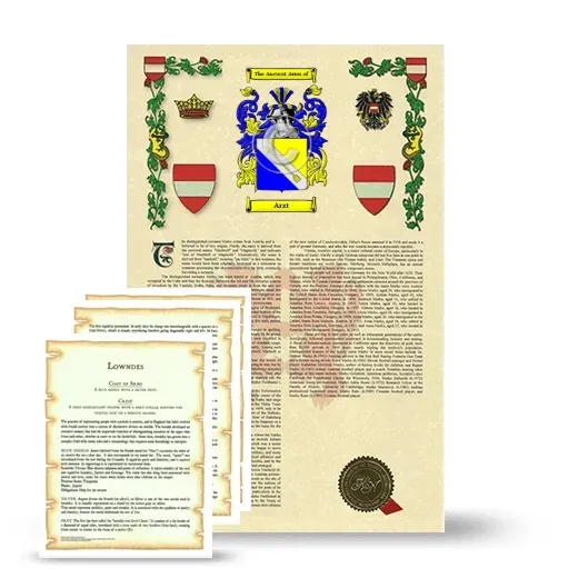 Arzt Armorial History and Symbolism package