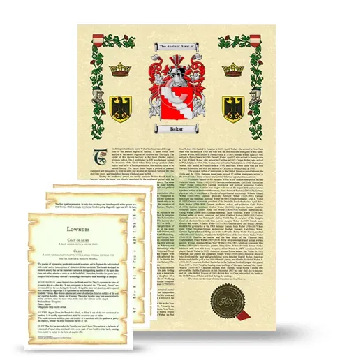 Bakar Armorial History and Symbolism package