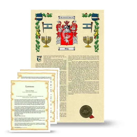 Berg Armorial History and Symbolism package