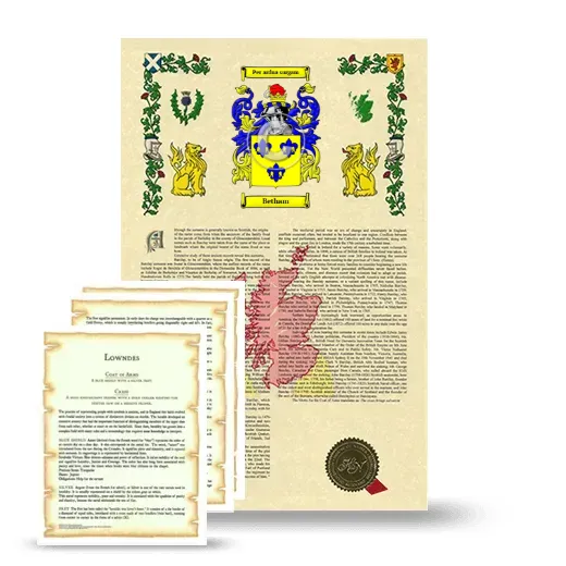 Betham Armorial History and Symbolism package
