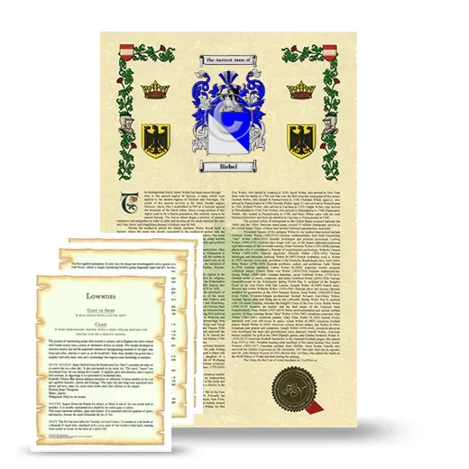 Biebel Armorial History and Symbolism package