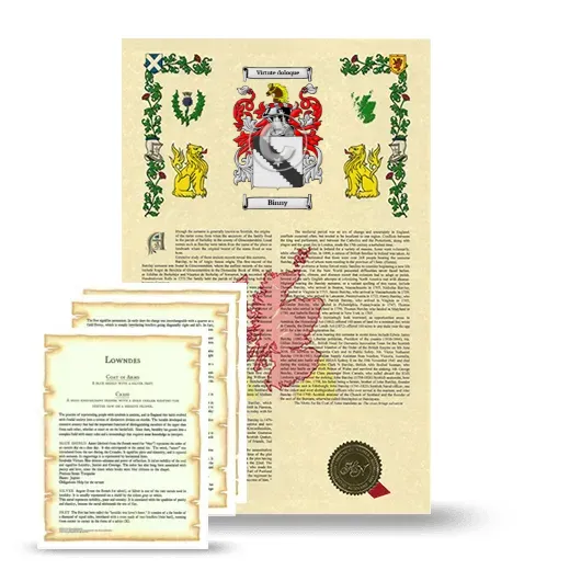 Binny Armorial History and Symbolism package