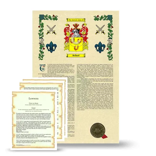 Bollard Armorial History and Symbolism package