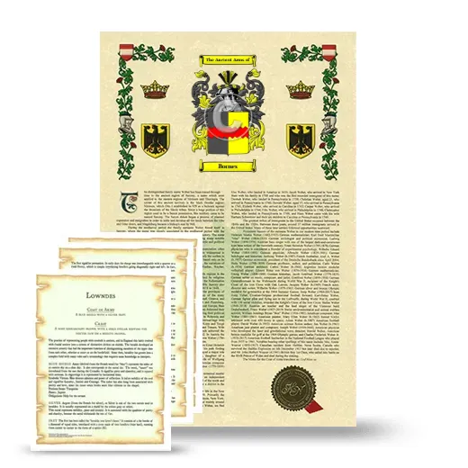 Bornes Armorial History and Symbolism package
