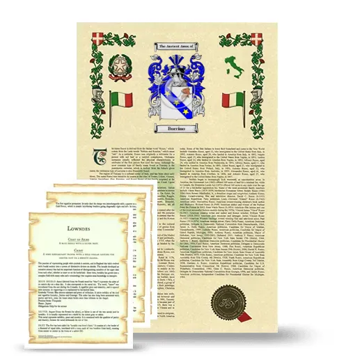 Buccino Armorial History and Symbolism package