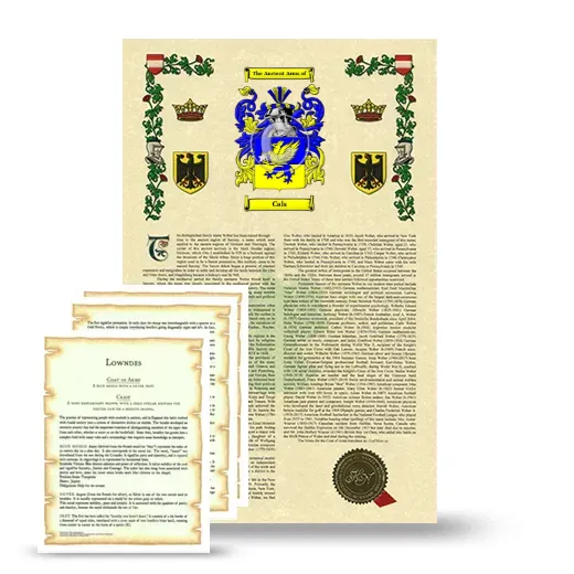 Cals Armorial History and Symbolism package