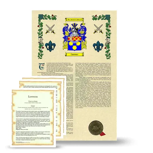 Carreau Armorial History and Symbolism package