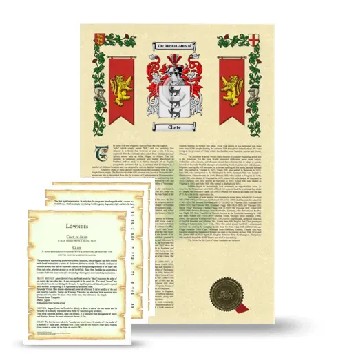 Chate Armorial History and Symbolism package