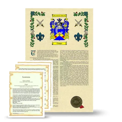 Choque Armorial History and Symbolism package