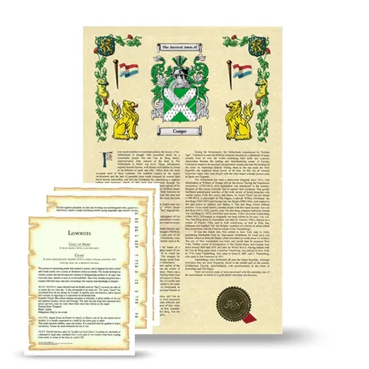 Coope Armorial History and Symbolism package