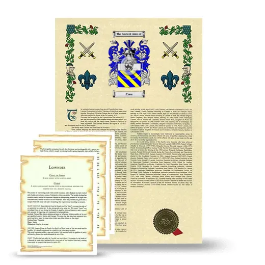 Cres Armorial History and Symbolism package