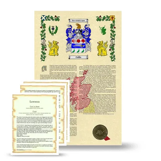 Cullis Armorial History and Symbolism package