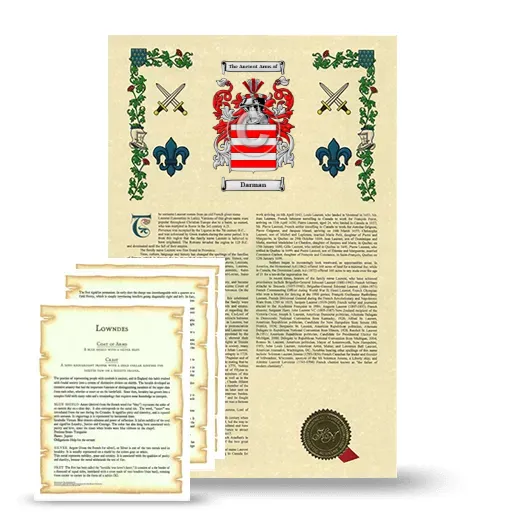 Darman Armorial History and Symbolism package