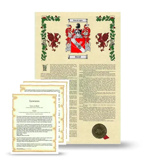 David Armorial History and Symbolism package
