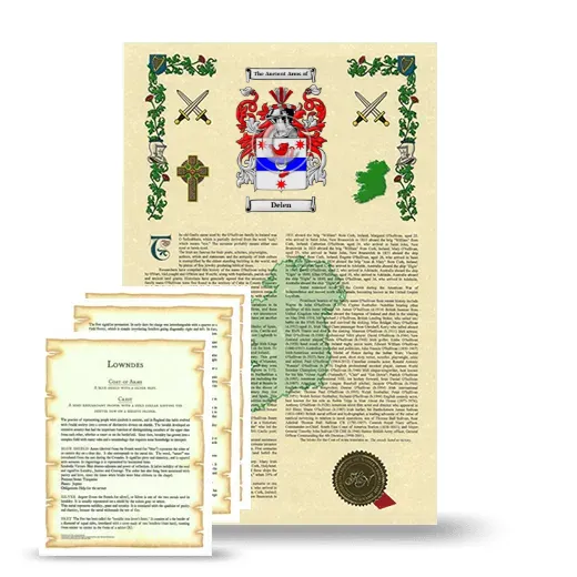Delen Armorial History and Symbolism package