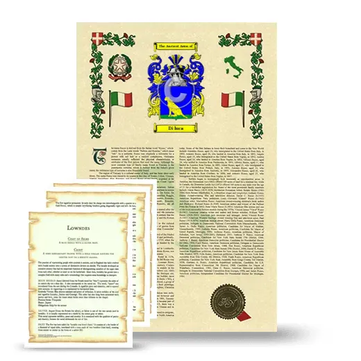 Di luca Armorial History and Symbolism package