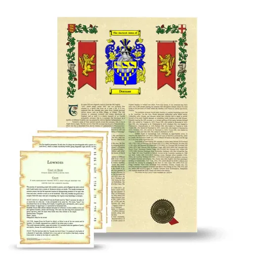 Dormar Armorial History and Symbolism package
