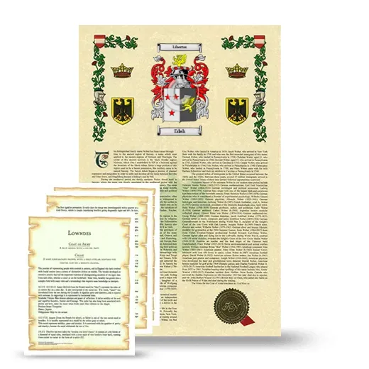 Edah Armorial History and Symbolism package