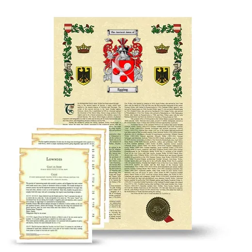 Egging Armorial History and Symbolism package