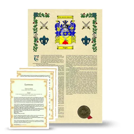 Fages Armorial History and Symbolism package
