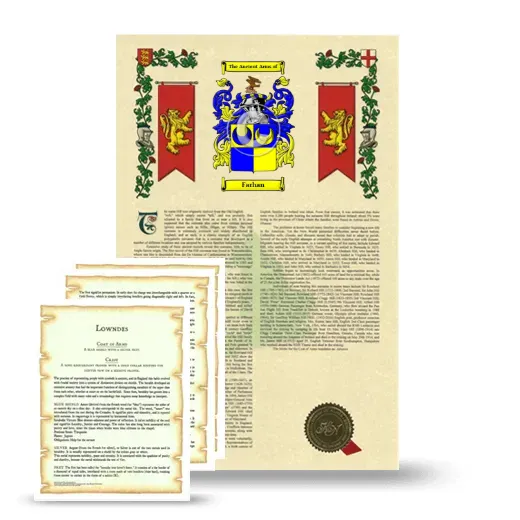 Farhan Armorial History and Symbolism package