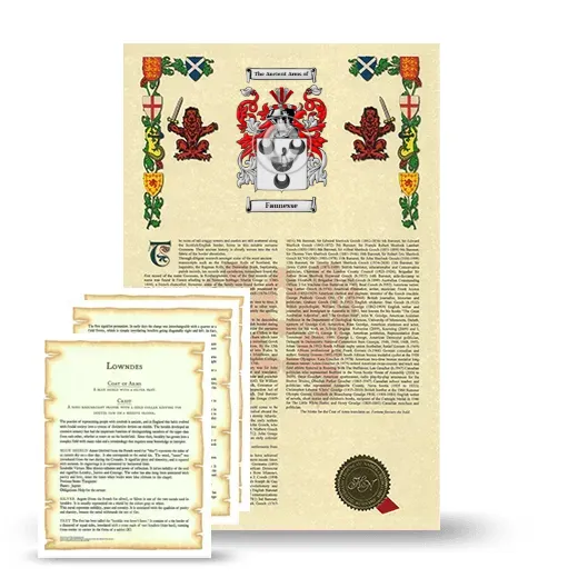 Faunesse Armorial History and Symbolism package
