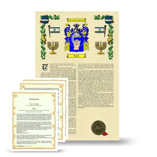 Faust Armorial History and Symbolism package