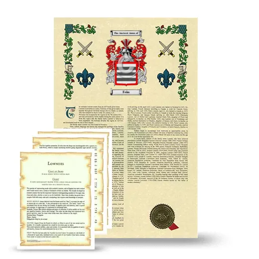 Fein Armorial History and Symbolism package