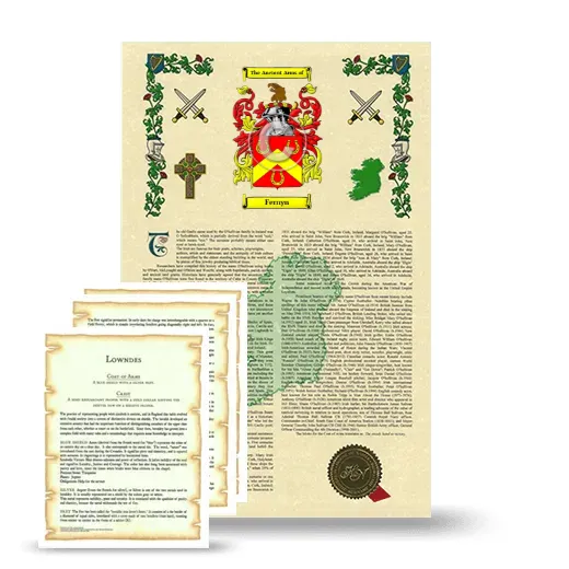 Fernyn Armorial History and Symbolism package