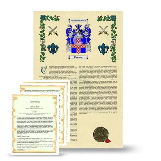 Fleurant Armorial History and Symbolism package