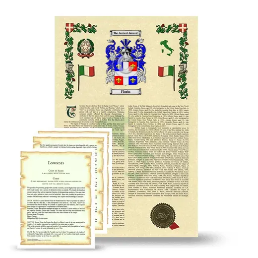Florin Armorial History and Symbolism package