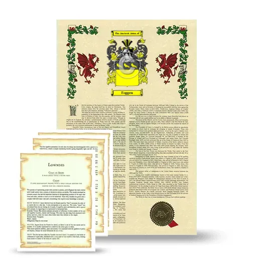 Foggen Armorial History and Symbolism package